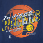 NBA (Logo 7) - Indiana Pacers Basketball T-Shirt 1990s Large vintage retro basketball
