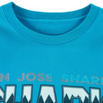 NHL (Salem) - San Jose Sharks Attack Big Logo T-Shirt 1990s X-Large