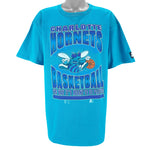 Starter - Charlotte Hornets T-Shirt 1990s X-Large