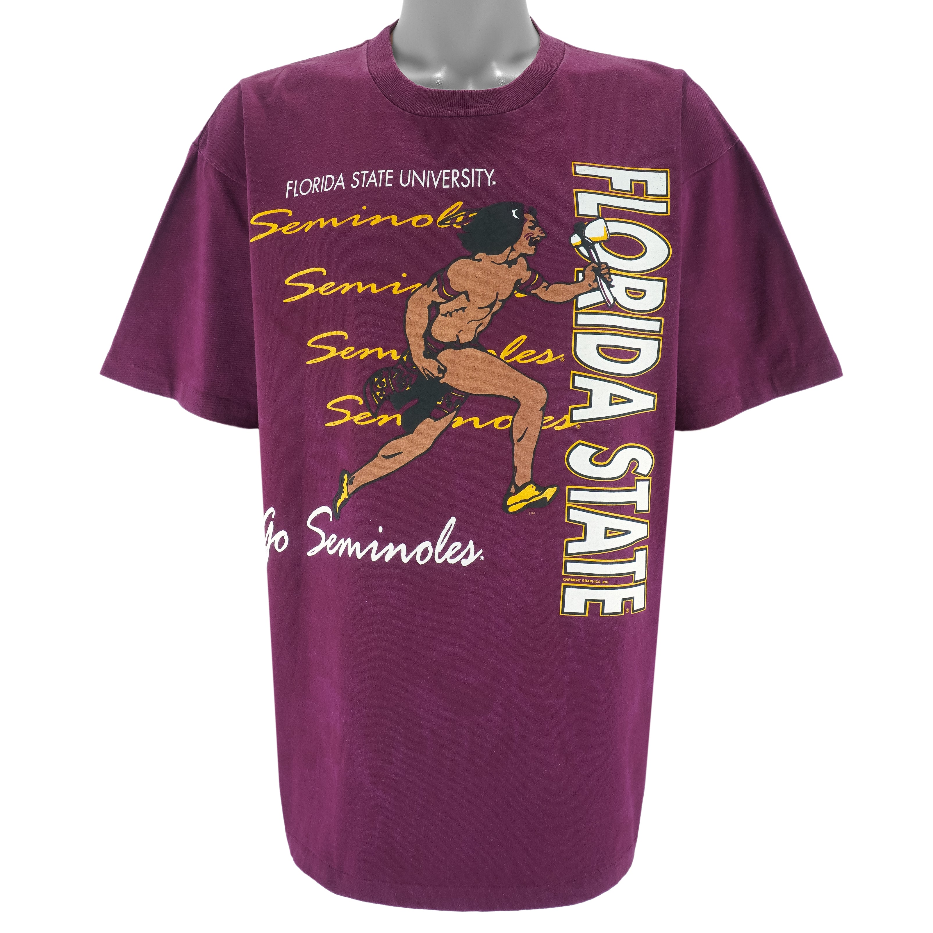 NCAA (Ultimate Wear) - Florida State Seminoles T-Shirt 1990s X-Large vintage retro