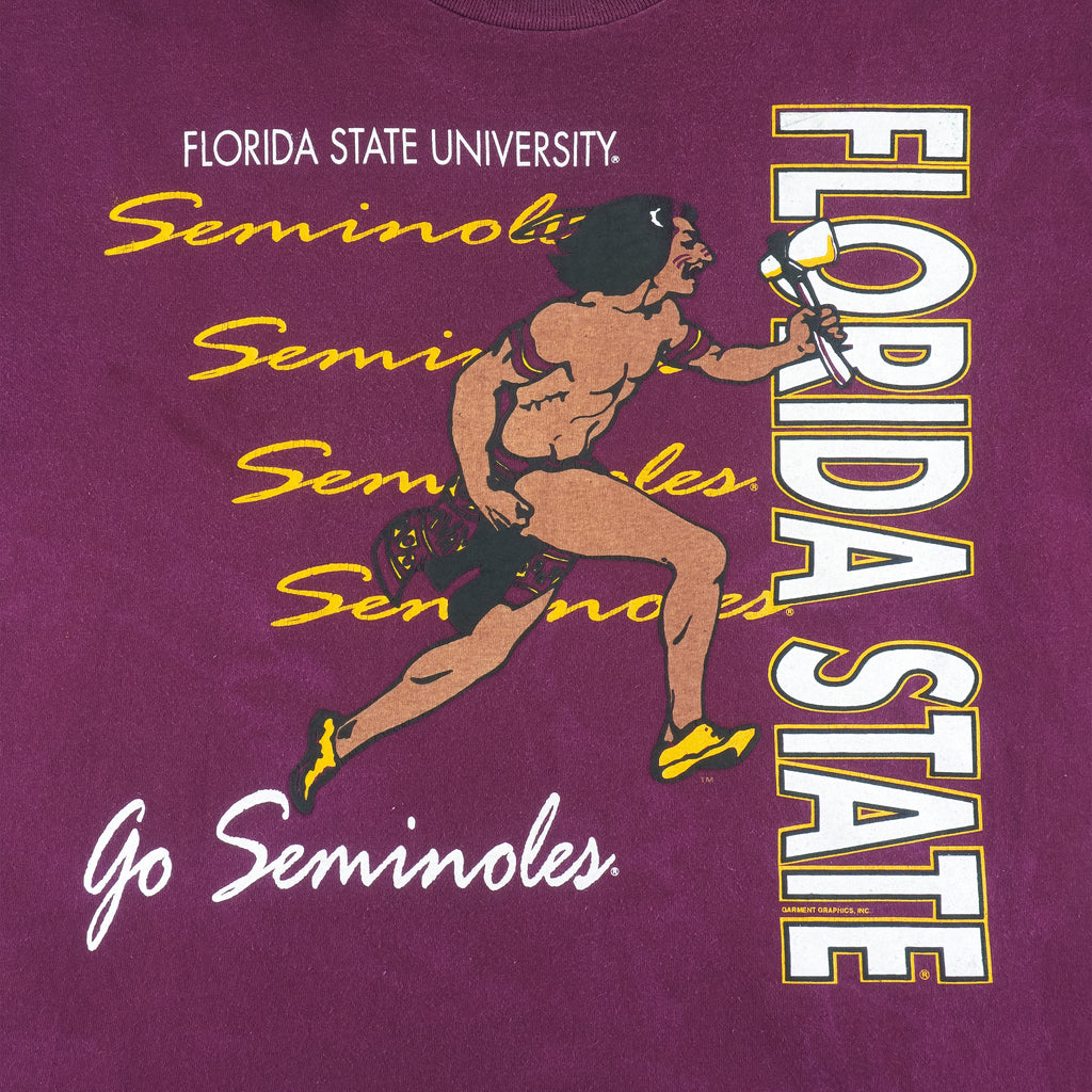 NCAA (Ultimate Wear) - Florida State Seminoles T-Shirt 1990s X-Large vintage retro