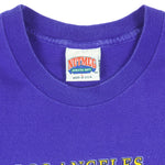 NBA (Nutmeg) - Los Angeles Lakers Western Champions T-Shirt 1991 Large