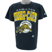 Starter - CFL Hamilton Tiger-Cats Single Stitch T-Shirt 1994 Medium vintage retro