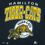 Starter - CFL Hamilton Tiger-Cats Single Stitch T-Shirt 1994 Medium vintage retro