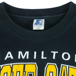 Starter - CFL Hamilton Tiger-Cats Single Stitch T-Shirt 1994 Medium vintage retro