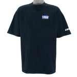 NBA (All Sport) - NBA Playoffs on TNT Crew T-Shirt 1999 Medium