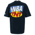 NBA (All Sport) - NBA Playoffs on TNT Crew T-Shirt 1999 Medium