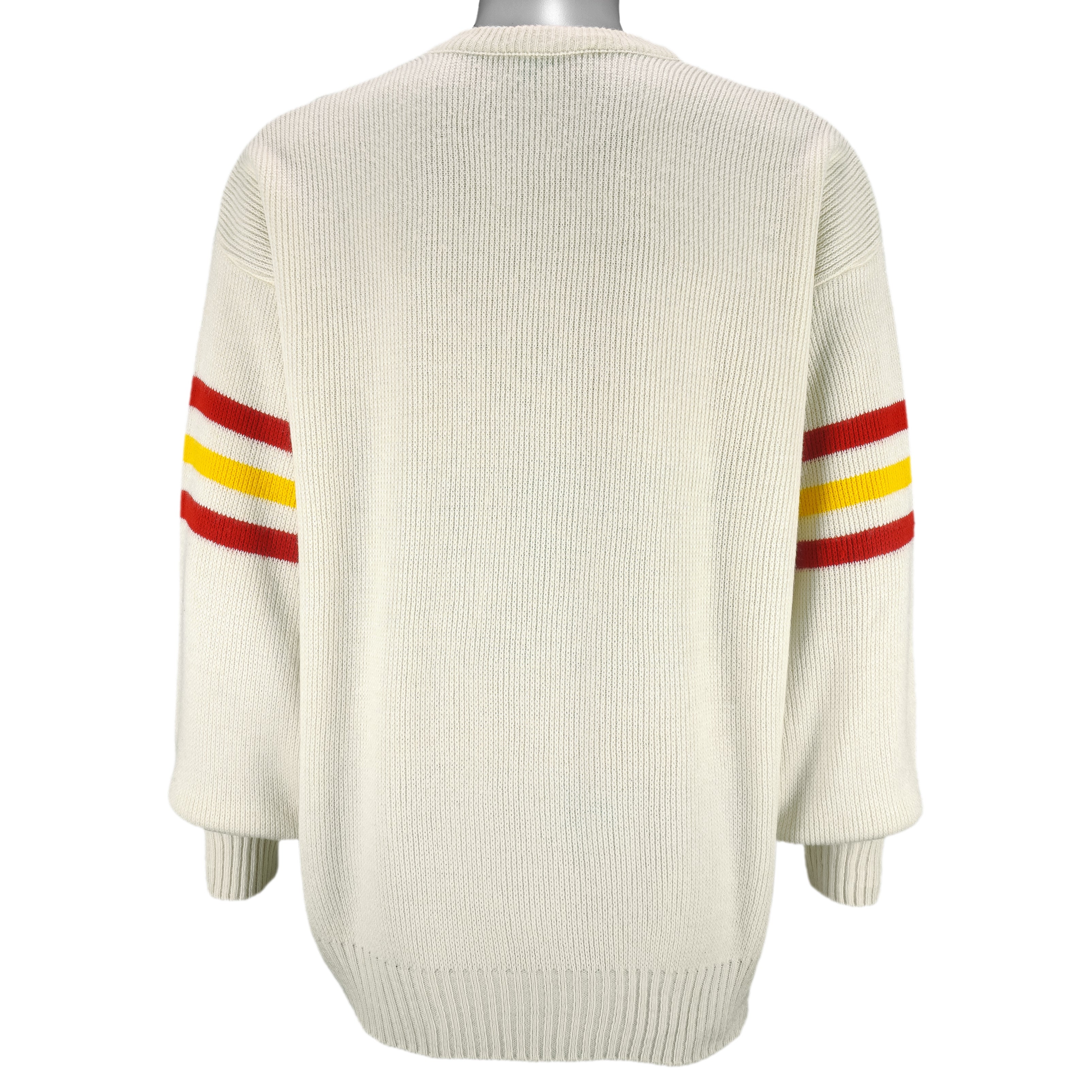 NHL (CCM) - Calgary Flames Sweater 1990 Medium vintage retro hockey