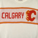 NHL (CCM) - Calgary Flames Sweater 1990 Medium vintage retro hockey