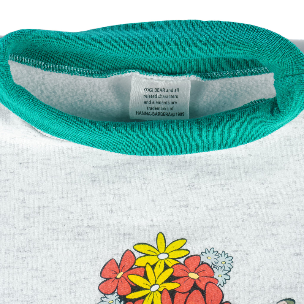 Vintage (Warner Bros) - Yogi Bear Turtleneck Sweatshirt 1999 Small vintage retro