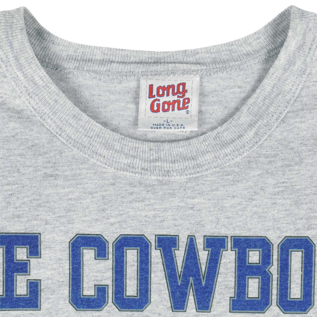NFL (Long Gone) - Dallas Cowboys The Doomsday Defense T-Shirt 1993 Large