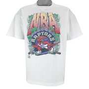 NBA (Salem) - Vancouver Grizzlies Jungle T-Shirt 1994 Large vintage retro basketball