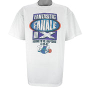 NBA - Charlotte Hornets VS Raptors Fantastic Finale T-Shirt 1990s X-Large