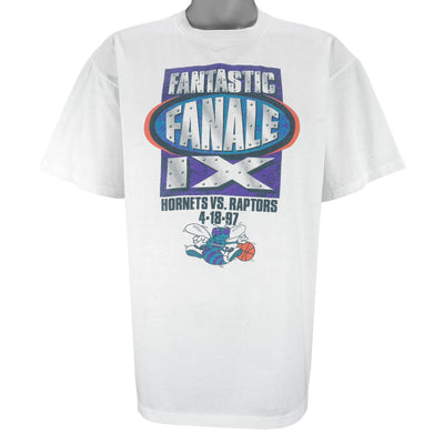 NBA - Charlotte Hornets VS Raptors Fantastic Finale T-Shirt 1997 X-Large