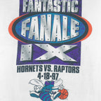 NBA - Charlotte Hornets VS Raptors Fantastic Finale T-Shirt 1990s X-Large