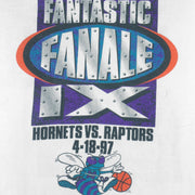 NBA - Charlotte Hornets VS Raptors Fantastic Finale T-Shirt 1990s X-Large