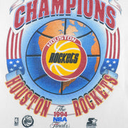 Starter - NBA Houston Rockets Champions T-Shirt 1994 Large vintage retro