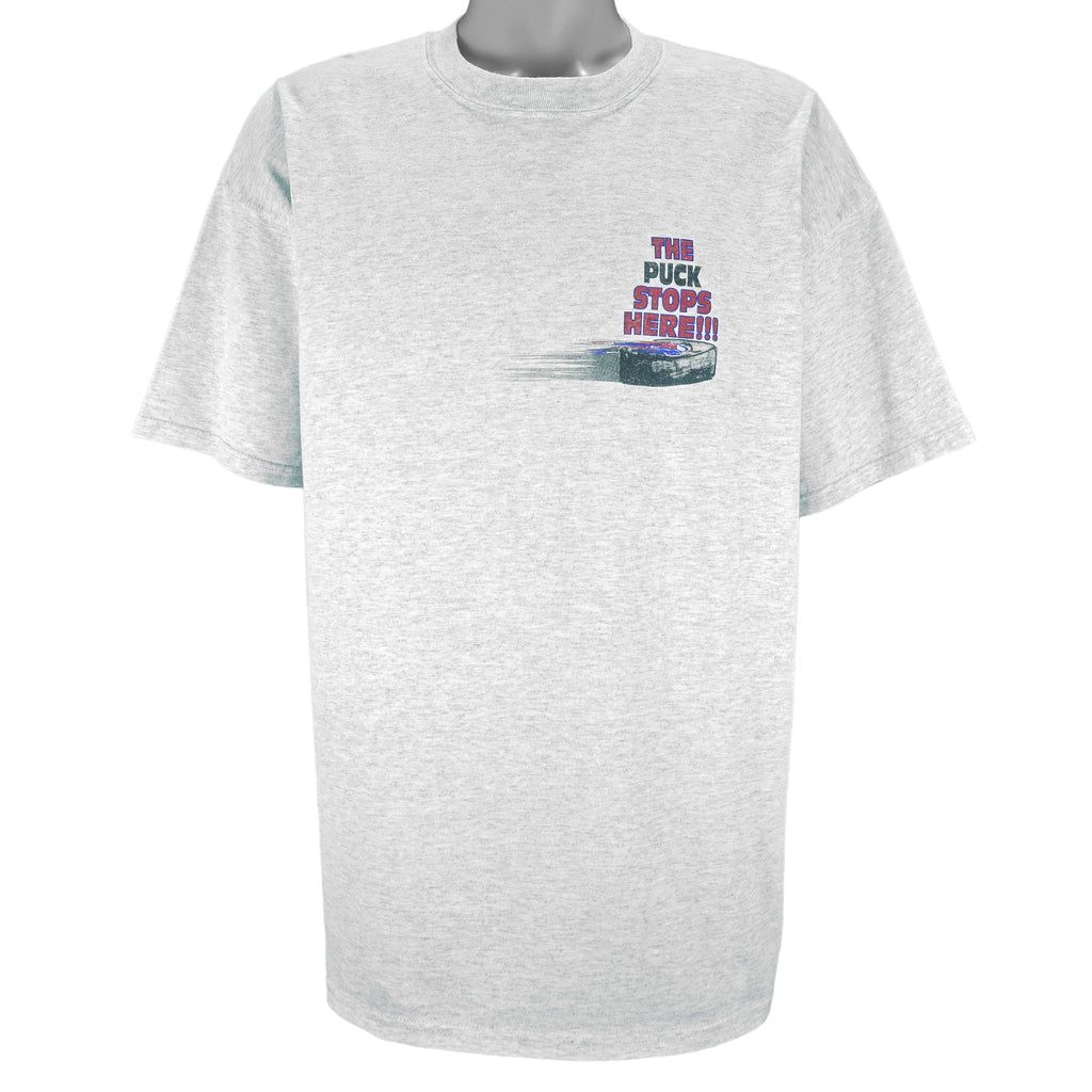 NHL - Colorado Avalanche The Puck Stops Here T-Shirt 1990s X-Large vintage retro hockey