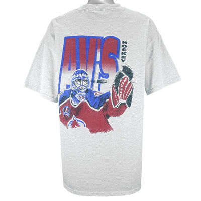 NHL - Colorado Avalanche The Puck Stops Here T-Shirt 1990s X-Large