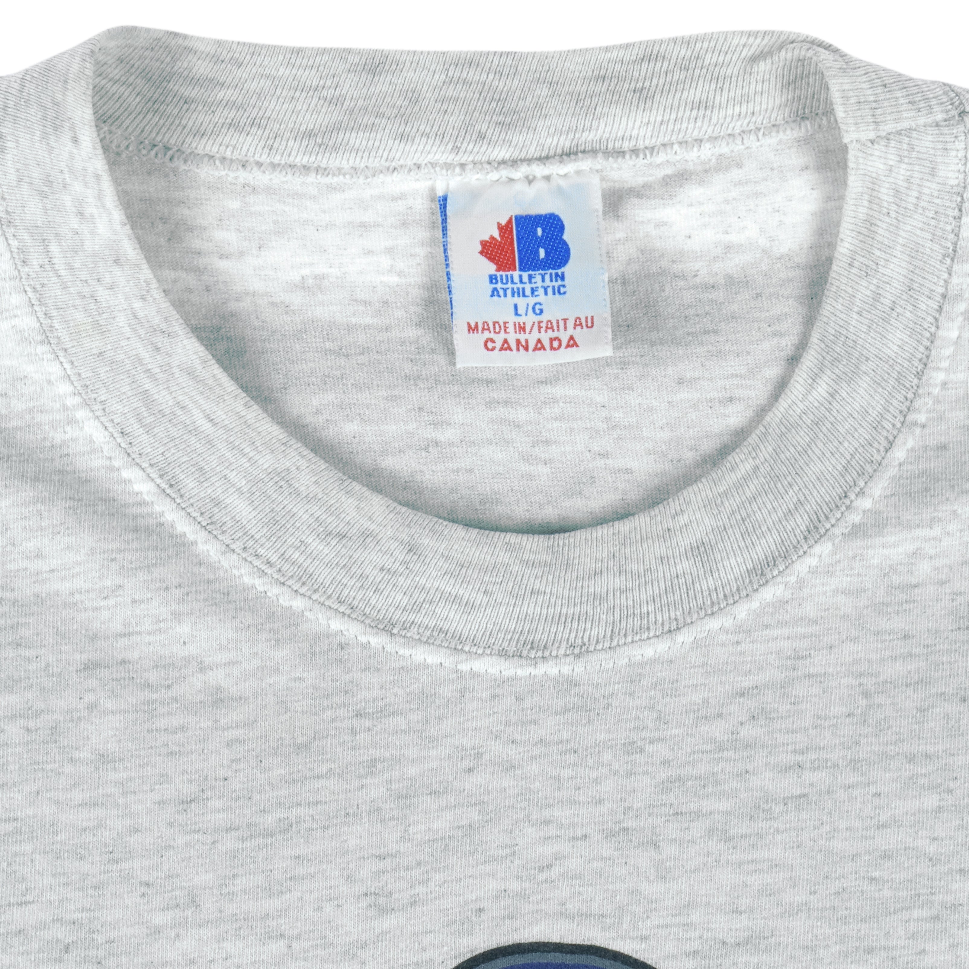 NHL (Bulletin Athletic) - Toronto Maple Leafs VS Chicago Blackhawks T-Shirt 1999 Large