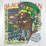 Vintage - The Black Women The Mother Of Civilization T-Shirt 1990s Large Vintage retro