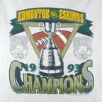 CFL (Softwear) - Edmonton Eskimos Football Club T-Shirt 1993 Small vintage retro