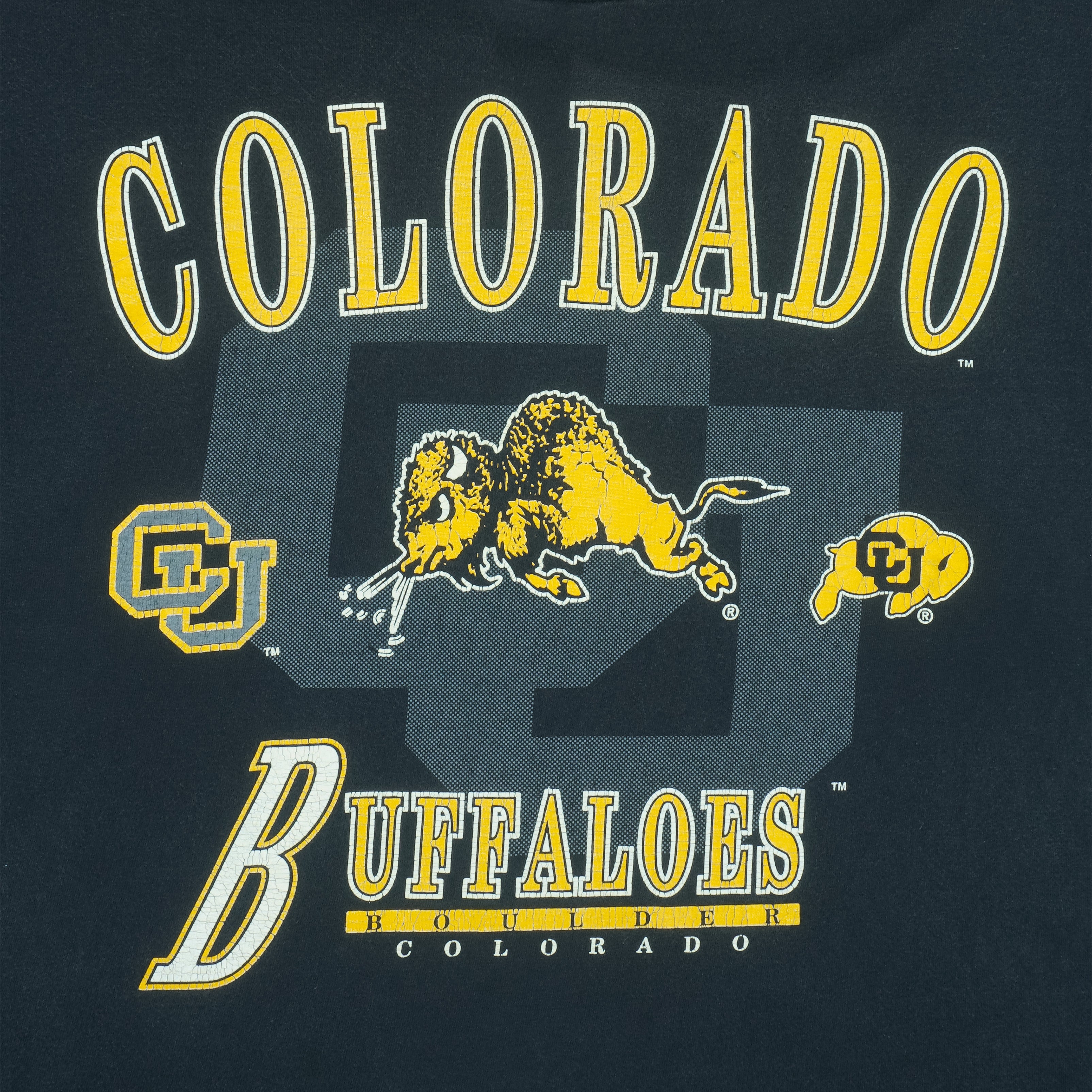 NCAA (Galt Sand) - Colorado Buffalo Boulder T-Shirt 1990s X-Large