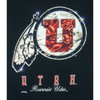 NCAA (Nutmeg) - Utah Runnin Utes T-Shirt 1990s Large Vintage Retro Basketball college