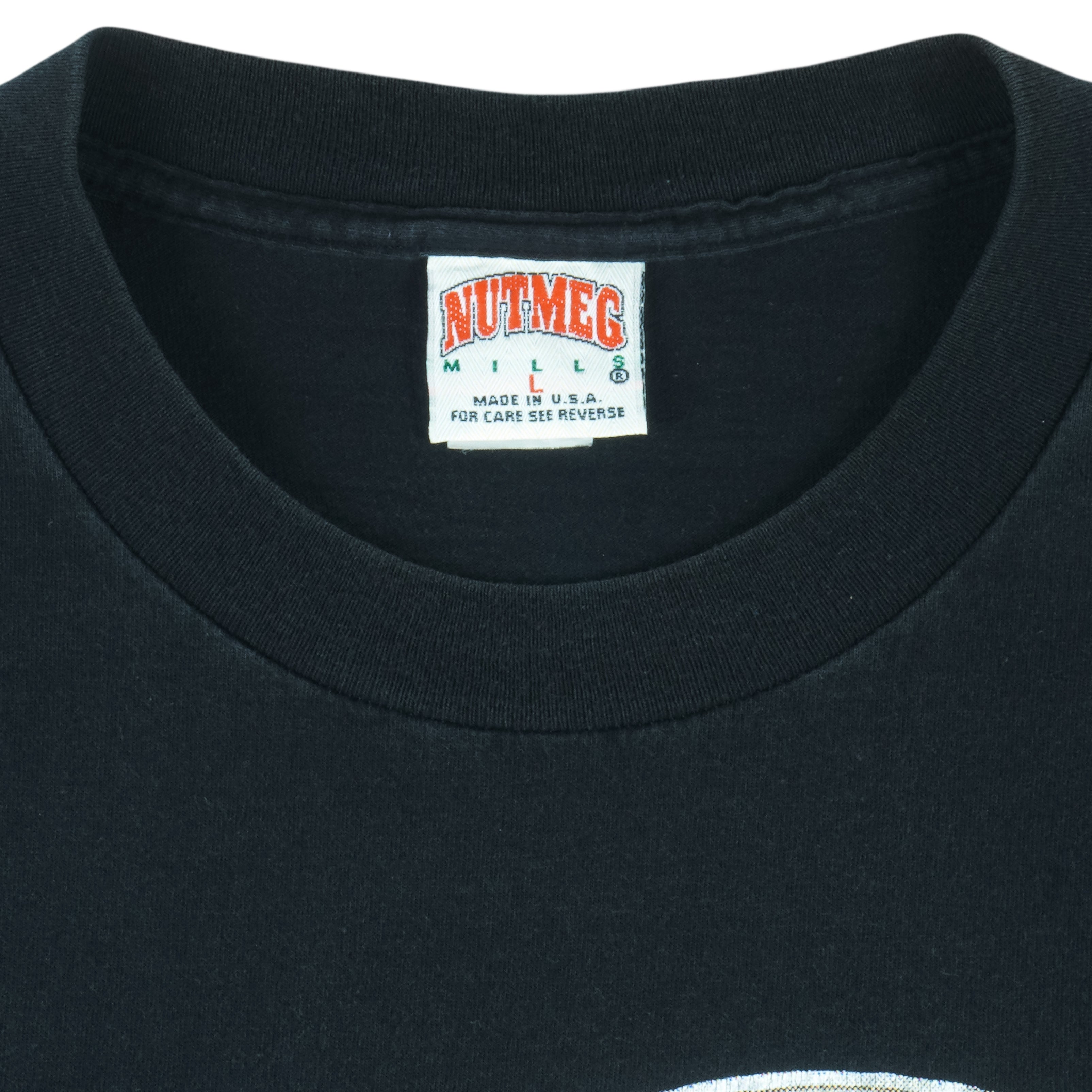NCAA (Nutmeg) - Utah Runnin Utes T-Shirt 1990s Large Vintage Retro Basketball college