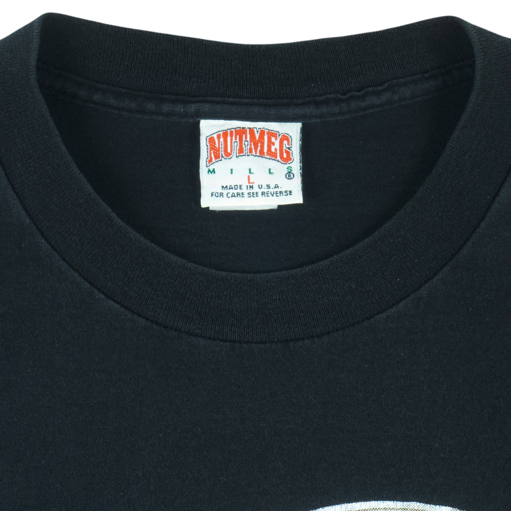 NCAA (Nutmeg) - Utah Runnin Utes T-Shirt 1990s Large Vintage Retro Basketball college