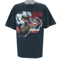 NHL (Nutmeg) - Chicago Blackhawks Single Stitch T-Shirt 1990s X-Large