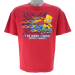 Vintage (The Simpsons) - Bart Simpson I Do What I Want T-Shirt 2000s Medium