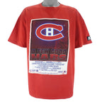 Starter - Red Montreal Canadiens A Few Good Habs T-Shirt 1990s X-Large
