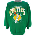 NBA (Artex) - Boston Celtics Crew Neck Sweatshirt 1990s X-Large
