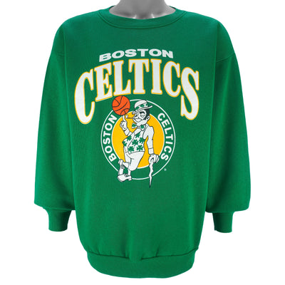 NBA (Artex) - Boston Celtics Crew Neck Sweatshirt 1990s X-Large
