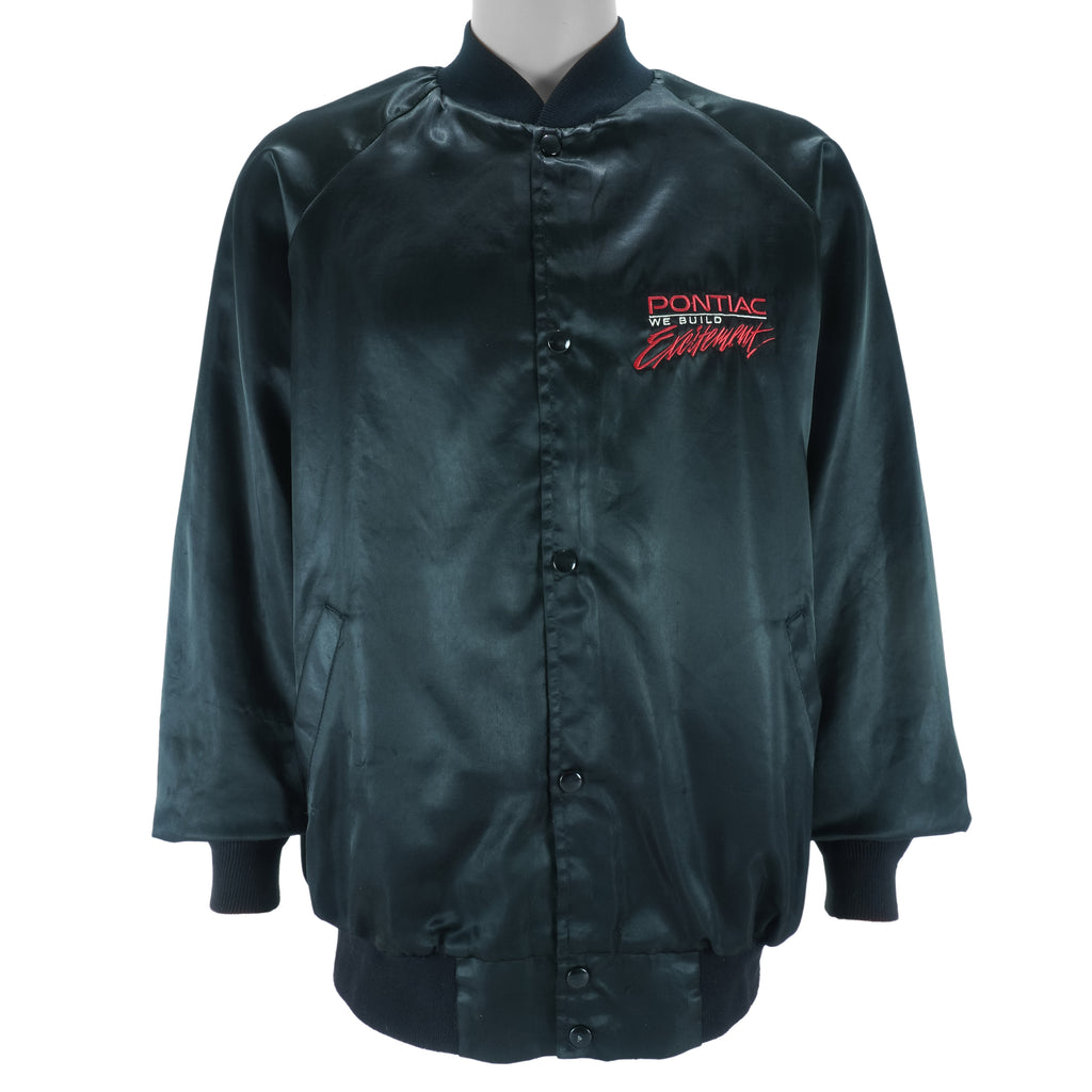 Vintage (West Ark) - Pontiac We Build Excitement Satin Jacket 1990s XX-Large