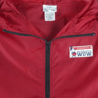Disney -  WDW 1/4 Zip Hooded Windbreaker 1990s Medium Vintage Retro