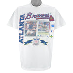 MLB (BYE 1 Inc) - Atlanta Braves Javy Lopez MVP Player T-Shirt 1994 Large