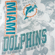 NFL (Logo 7) - Miami Dolphins Big Logo T-Shirt 1991 X-Large