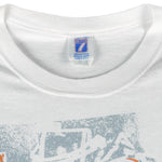 NFL (Logo 7) - Miami Dolphins Big Logo T-Shirt 1991 X-Large