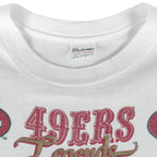 NFL (Stecman) - 49ers San Francisco Legends Players Caricature T-Shirt 1990 X-Large