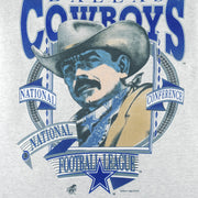 NFL (Ravens) - Dallas Cowboys Single Stitch T-Shirt 1996 Large vintage retro football