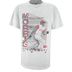 MLB (Salem) - Cincinnati Reds Hal Morris T-Shirt 1993 Large vintage retro baseball