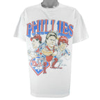 MLB - Philadelphia Phillies Darren Daulton Players Caricature T-Shirt 1990s X-Large
