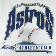 MLB (Logo Athletic) - Houston Astros Single Stitch T-Shirt 1995 Large