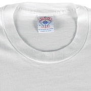 NFL (APS) - New York Giants (Gigantis Linebackus) Cartoon T-Shirt 1987 Large