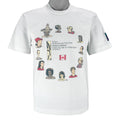 Vintage - Canada Multicultural Folk Arts Association T-Shirt 1990s Junior Large