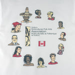 Vintage - Canada Multicultural Folk Arts Association T-Shirt 1990s Junior Large