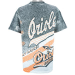 MLB (Ritz) - Baltimore Orioles All Over Print T-Shirt 1991 X-Large Vintage retro baseball