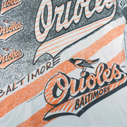 MLB (Ritz) - Baltimore Orioles All Over Print T-Shirt 1991 X-Large Vintage retro baseball